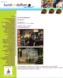 Kunst Om Dalfsen Kamerata-pagina in folder